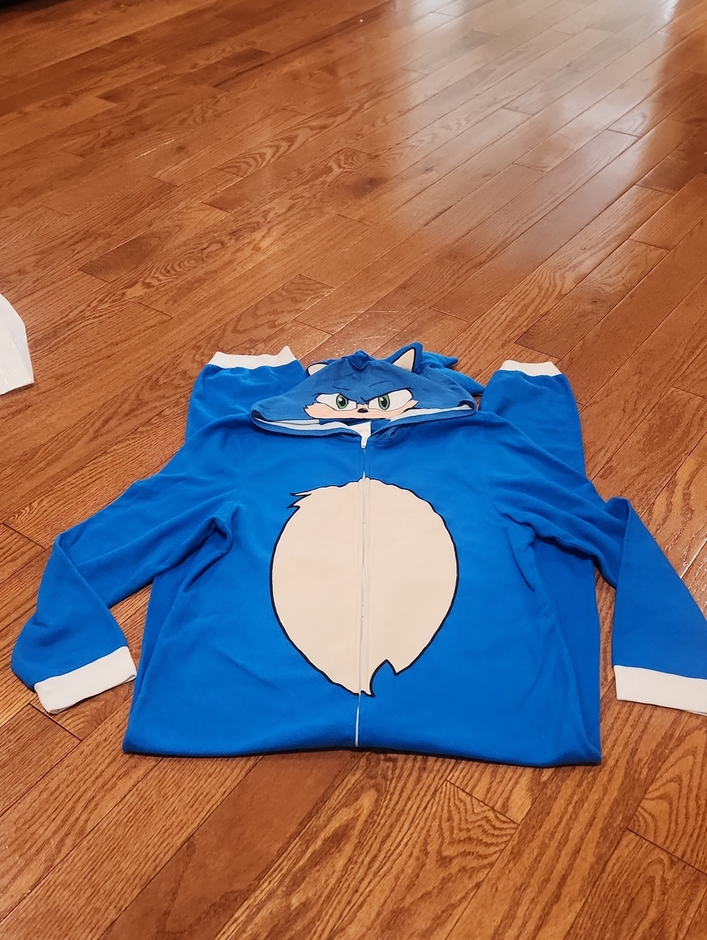 Sonic Hooded Union Pajama, Size 14/16